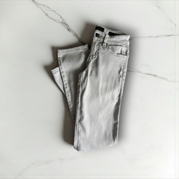 Guess Brittney Skinny Jeans Light Gray Size 23 - Picture 1 of 3